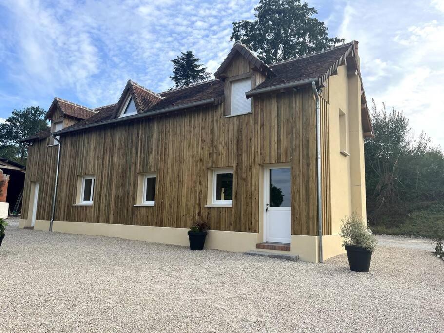 La Maison Du Perche Avec Jacuzzi Saint-Martin-des-Pezerits المظهر الخارجي الصورة