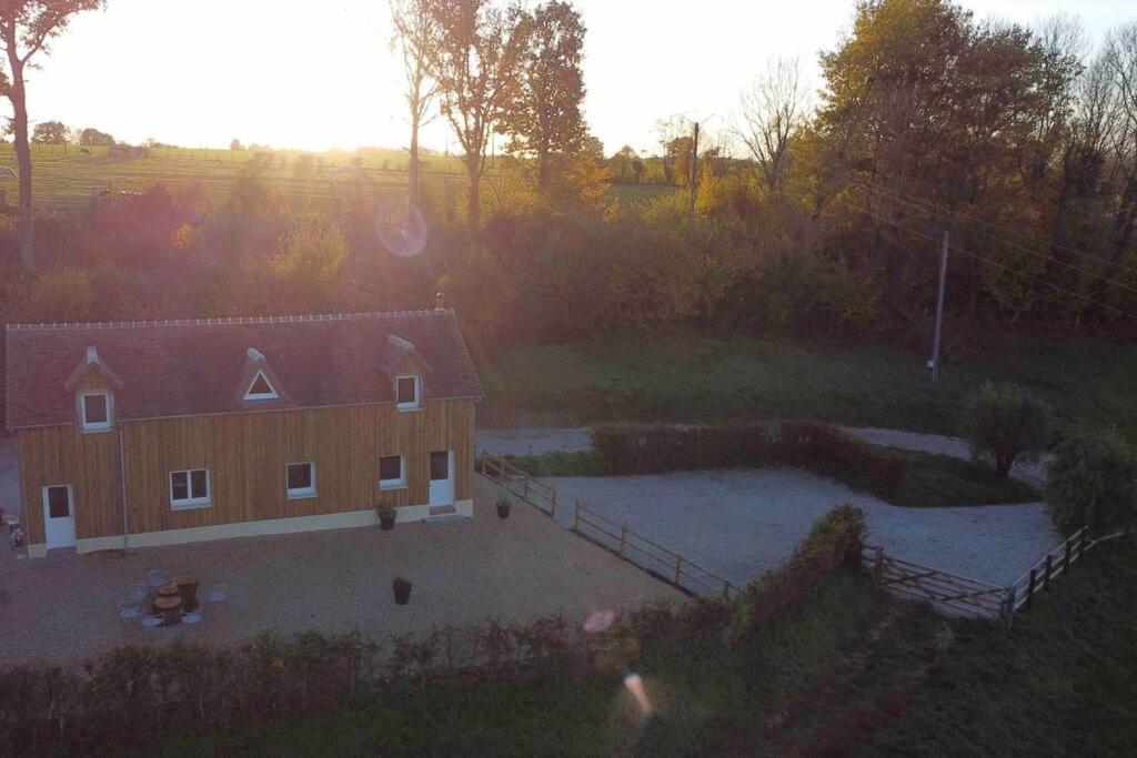 La Maison Du Perche Avec Jacuzzi Saint-Martin-des-Pezerits المظهر الخارجي الصورة