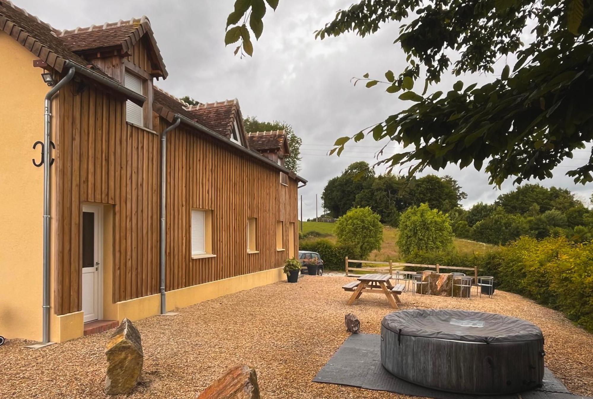 La Maison Du Perche Avec Jacuzzi Saint-Martin-des-Pezerits المظهر الخارجي الصورة